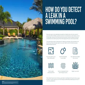 Oceans Pool Leak Detection