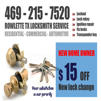 Locksmith Rowlett Tx