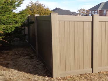 Future Outdoors Vinyl Fences Future Outdoors provides fence installations of many different styles and colors of vinyl fences. These fences are made of