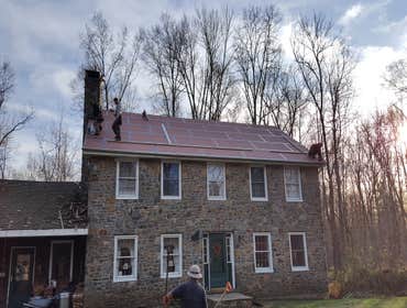 Kulp Roofing, Inc Project Inspire Slate Install On this home we tore off wood shakes and installed new Zip System plywood, GAF Premium Roofing underlay