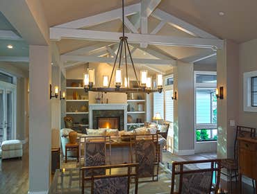 New Custom Home -Walnut Creek New custom home designed by Barry & Wynn Architects.
