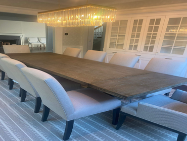 Photos by NETS Construction #3 Dining room renovation, built in cabinets, flooring, lighting