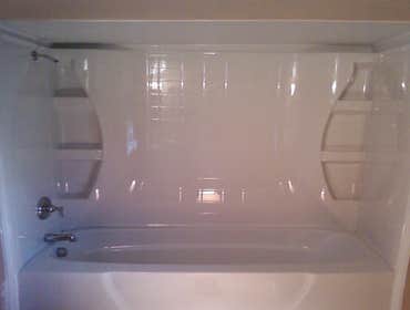 Pottsville Bathroom Shower\Tub unit This is a shower unit that we installed in a home in pottsville.