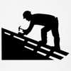 D.L.M. Roofing logo