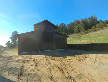 Metal Barn Grade site, Construct new metal barn, New Retaining Wall
