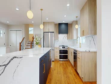 Palatine Interior Remodel Complete interior remodel including a new kitchen, updated bathrooms, and utility space.