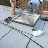 New Roof Installed Tear Off and Removed Old Shingles Replaced Decking With 1/2 inch CDX Plywood Then We Installed GAF HD Shingles