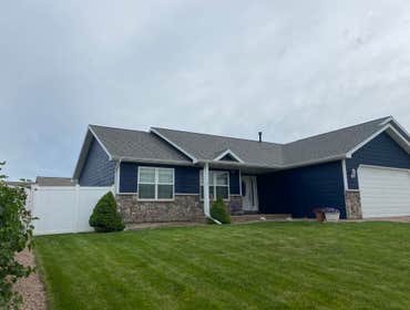 Photos by George Wood General Contracting & 6 inch seemless Gutters & Painting of All Types #1