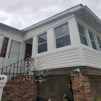 Porch in Nesquehoning This homeowner from Nesquehoning had a porch in serious need of repair. Our team of skilled professionals was able to transform t