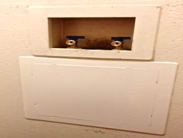 Project photos from McAdams Plumbing Here McAdams Plumbing repaired a broken pipen in a washing machine supply line and then replaced the opening in t