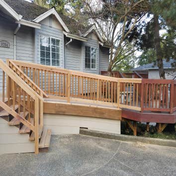 Add on Wheelchair Ramp Deck