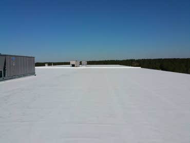 TPO Roof, Barnwell SC Removal of an existing EPDM roof. Replace EPDM with a .60 mil TPO roof.