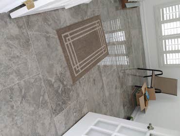 NEW TILE FLOOR