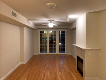 1200 sf Condo Repaint Trim, walls and Ceiling in Air BnB rental house
