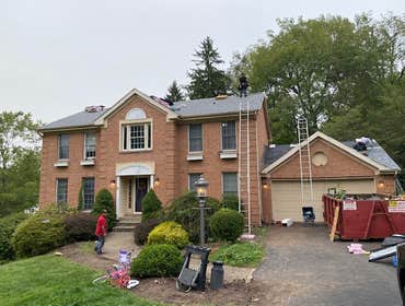 2 Story Reroof & Skylight