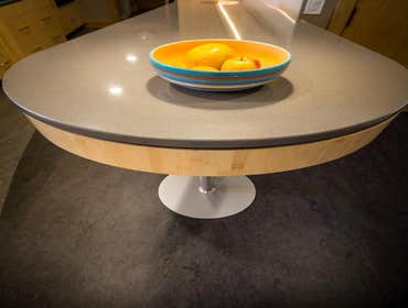 "The Curve" Midcentury Kitchen Remodel