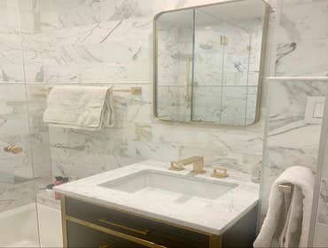 Photos by Innovative Interiors NY #1 Full bathroom renovation