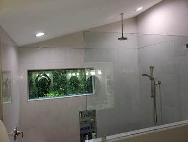 HQCS (941) 584-4535 - Bathroom Rain Shower Remodel