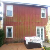 Jax Beach project Hardie lap siding(6" exposure) installation
R&R(rotten and replaced)T1-11 -24"!from the bottom old T1-11