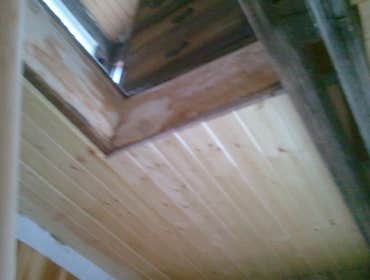 Cameron Cattanach Project this cabin had a pull down ladder that was in really bad shape
so i talked to the owner of the property and suggested that 