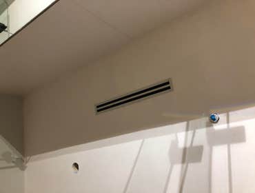 Linear Bar Diffuser Install