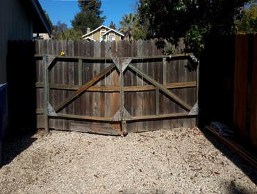 Gate Repair (Before)