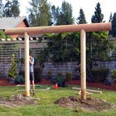 Modern version of woodhenge