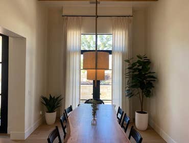 Roseville custom drapery