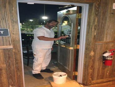 Photos from Brad Fischer painting