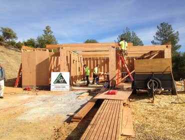 Three Story Wood Framed Rough Wood Framing. Provided materials and labor to frame and sheath a 3 story wood constructed home. Includes interior and e
