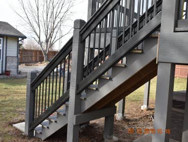 Preston Screened Composite Deck