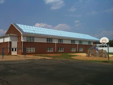 Elementary School Complete roofing system on local elementary school in Central Virginia