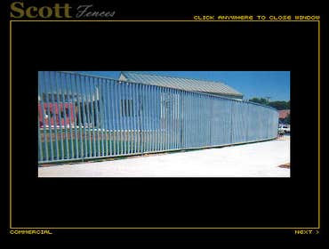 Commercial Iron Fence