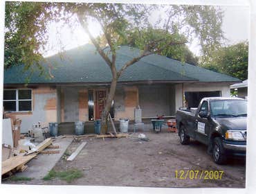 Historic Restoration From old to new for under 100K
Second house was in Seminole Heights totally gutted by fire except the two bedrooms we tore off th
