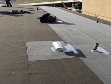 Reroof with new shingles