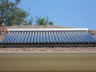 Solar Hot Water Heater Vacuum Tube Collector Panel
