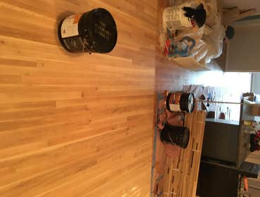 Solid wood floors 50 year old bungalow wood floor remodel