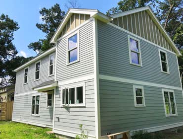 Natick, MA Installation of James Hardie Siding