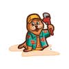 Beach plumbing logo