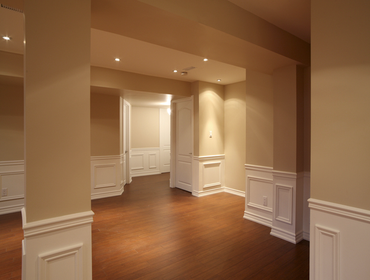 complete basement remodel