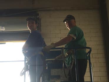 Scott and Johnny at westrock