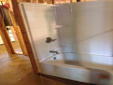 Shower install 2