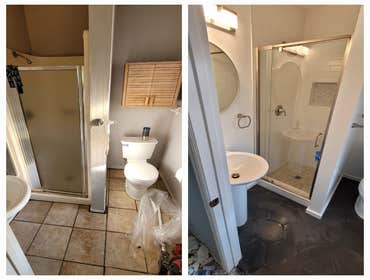 Small bathroom remodel,