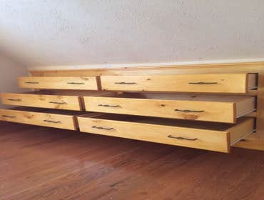 Dresser Built into a wall
