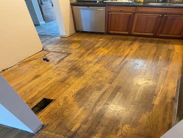 Photos by Woodcraft Flooring LLC #1 Refinish, Stain & Finish with 3 Coats of Waterbase Finish.