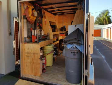 Kriger designs work trailer