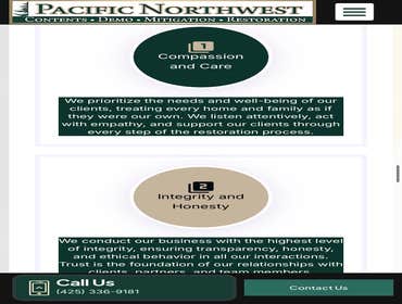 Slavik Petrus Pacific Northwest Restoration1 Fire restoration. Mold mitigation Water mitigation. Demolition. Content restoration.