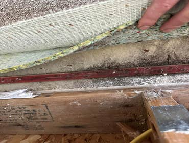Water Mitigation This project was a roof leak the photos show initial inspection to post demo.
