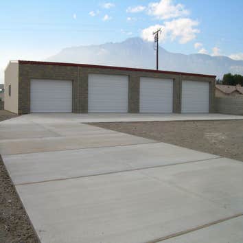 16 Car Garage and Driveway