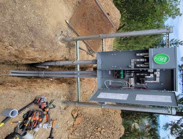 Photos by Landers Electric LLC #1 added a 400amp service.